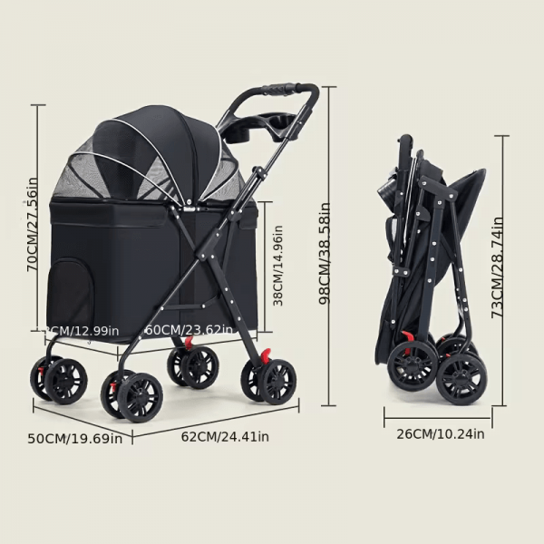 Rubeku Stroller W901 Black