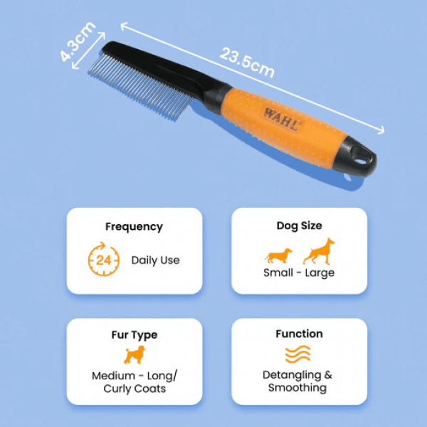 Wahl Dog Grooming Comb XL