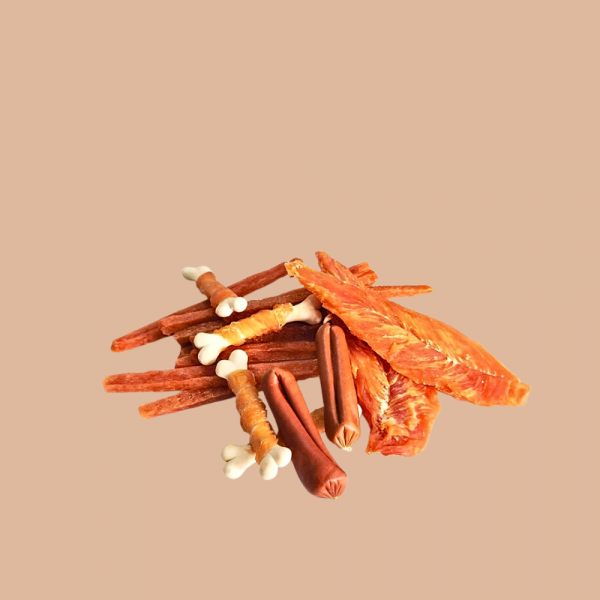 Wanpy Dog Assorted Treat Multi Mix Pack 300g x2