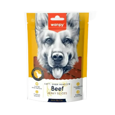 Wanpy Dog Treat Oven-Roasted Beef Jerky Slices 100g
