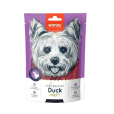 Wanpy Dog Treat Oven-Roasted Duck Jerky 100g
