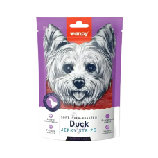 Wanpy Dog Treat Oven-Roasted Duck Jerky Strips 100g