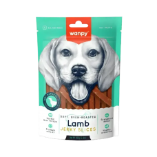 Wanpy Dog Treat Oven-Roasted Lamb Jerky Slices 100g