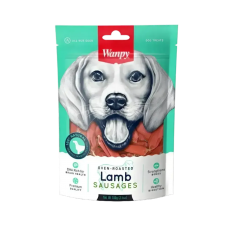 Wanpy Dog Treat Oven-Roasted Lamb Sausages 100g