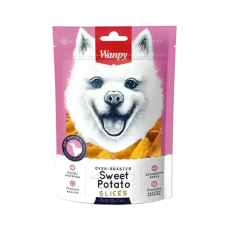 Wanpy Dog Treat Oven-Roasted Sweet Potato Slices 100g 
