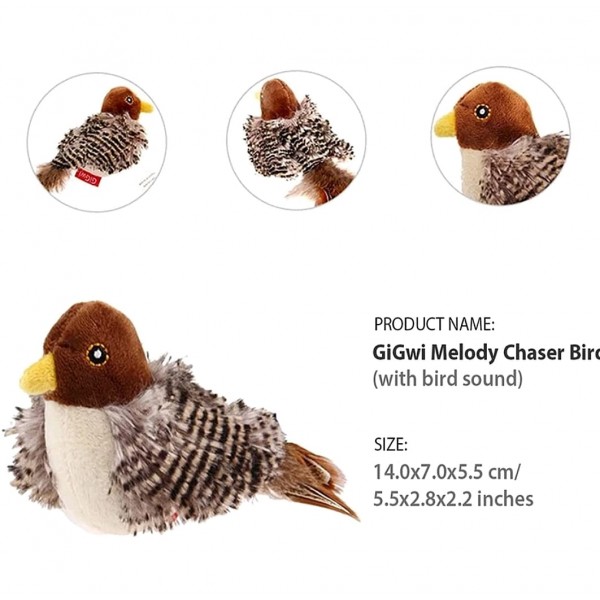 GiGwi Cat Toy Melody Chaser Bird