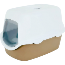 Zolux Cat Litter Box Cathy Hooded Filter Taupe
