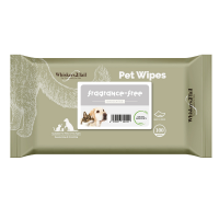 Whiskers2Tail Pet Wipes 100's Fragrance Free (6 Packs)