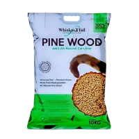 Whiskers2Tail Pine Wood Litter 10kg (2 Packs)