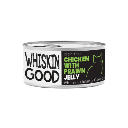 WhiskinGood Wet Food Chic w/Prawn Jelly 70g
