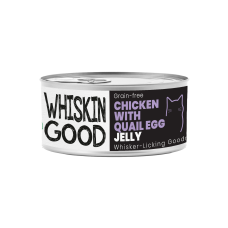 WhiskinGood Wet Food Chic w/Quail Egg Jelly 70g