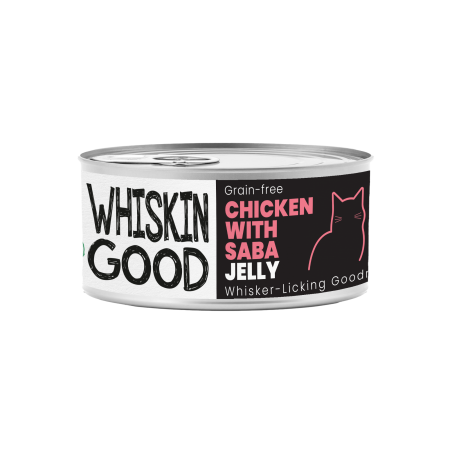 WhiskinGood Wet Food Chic w/Saba Jelly 70g