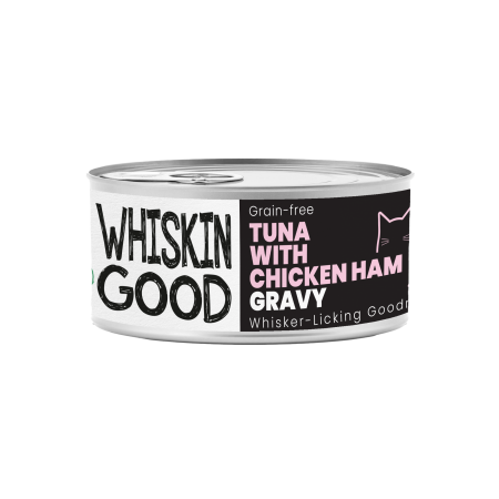 WhiskinGood Wet Food Tuna w/Chic Ham Gravy 70g