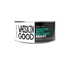 WhiskinGood Wet Food Chicken w/Mackerel in Gravy 70g