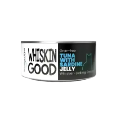 WhiskinGood Wet Food Tuna w/Sardine in Jelly 70g (24 cans)