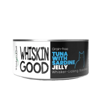 WhiskinGood Wet Food Tuna w/Sardine in Jelly 70g (24 cans)
