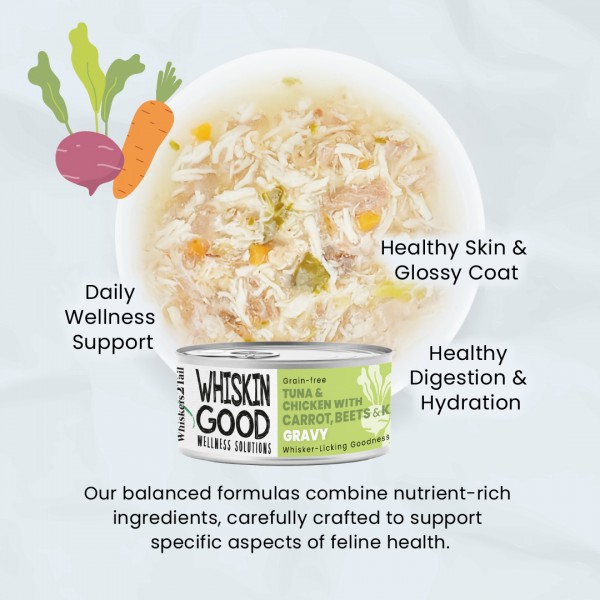 WhiskinGood Wellness Solutions Digestive Health 70g (24 cans)