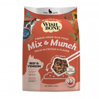 Wishbone Cat Freeze Dried Mix & Munch Beef & Venison 350g