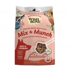 Wishbone Dog Freeze Dried Mix & Munch Beef & Venison 350g