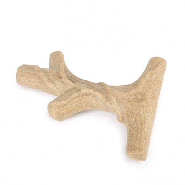 AFP Dog Toy Dental Chew Wood Branch Peanut Butter