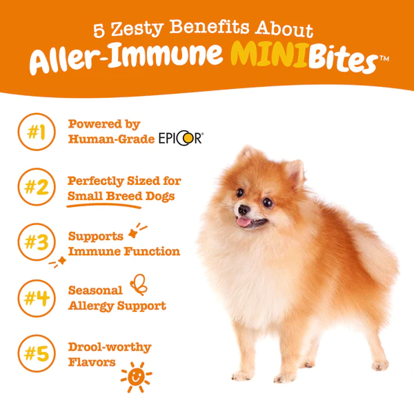 Zesty Paws Dog Allergy & Immune Bites Lamb 180g