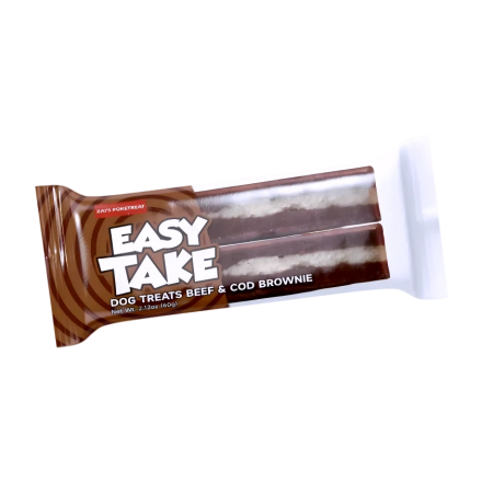 Zais Dog Pocket Snack Brownie Beef & Cod 60g