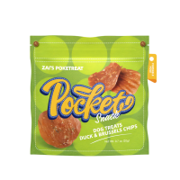 Zais Dog Pocket Snack Crisp Duck & Brussels Chips 20g (5 packs)