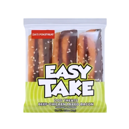 Zais Dog Pocket Snack Easy Take Beef-Chicken Original 60g