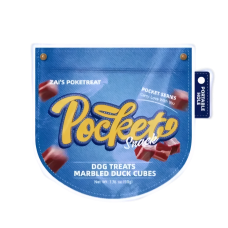 Zais Dog Pocket Snack Marbled Duck Cubes 50g