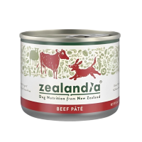 Zealandia Dog Canned Food Free-Range Beef 185g (6 Cans) 