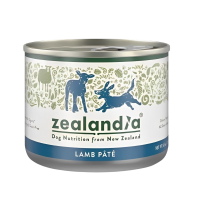 Zealandia Dog Canned Food Free-Range Lamb 185g (6 Cans)