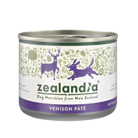 Zealandia Dog Canned Food Wild Venison 185g (6 Cans)