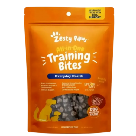 Zesty Paws Dog Training Bites Peanut Butter 226g