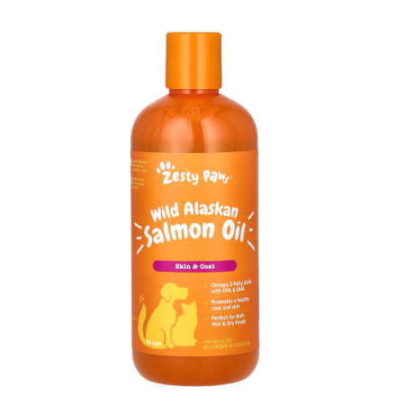 Zesty Paws Wild Alaskan Salmon Oil 16oz