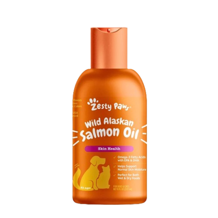 Zesty Paws Wild Alaskan Salmon Oil 8oz