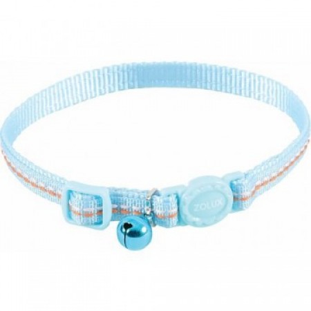 Zolux Cat Collar Tempo Nylon Reg Blue