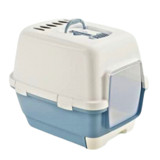 Zolux Cat Litter Box Cathy Hooded Clever & Smart Blue