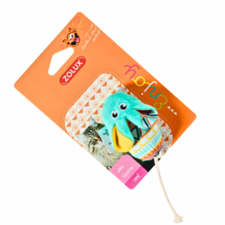 Zolux Cat Toy Kali Mouse With Catnip Turquoise