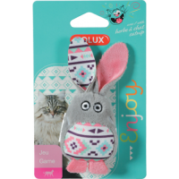Zolux Cat Toy Kali Rabbit Grey