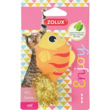 Zolux Cat Toy Lovely Fish with Catnip