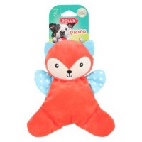 Zolux Dog Toy Maxou Plush Cuddly Orange