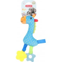 Zolux Dog Toy Puppy Rio Plush Giraffe Blue