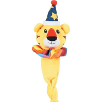 Zolux Dog Toy Circus Plush Tiger