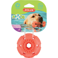 Zolux Dog Toy TPR Moos Ball Coral 8cm