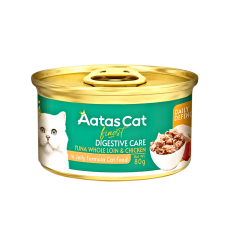 Aatas Cat Finest Daily Defence Digestive Care Tuna Whole Loin & Chic 80g Aatas Cat Finest Daily Defence Digestive Care Tuna Whole Loin & Chic 80g