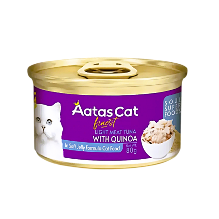 Aatas Cat Canned Food Finest Diamond Dinner Tuna w/Quinoa 80g x24