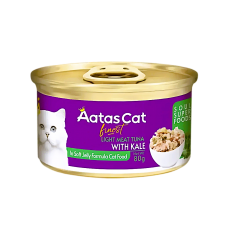 Aatas Cat Finest Diamond Dinner Tuna w/Kale 80g Aatas Cat Finest Diamond Dinner Tuna w/Kale 80g