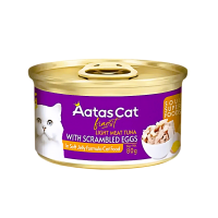 Aatas Cat Finest Diamond Dinner Tuna w/Scrambled Eggs 80g x24