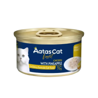 Aatas Cat Finest Fruity Feast Chicken with Pineapple in Gravy Cat Canned Food 70g