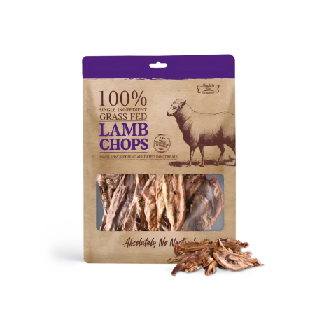 Absolute Bites Dog Treats Air Dried Lamb Chop 40g
